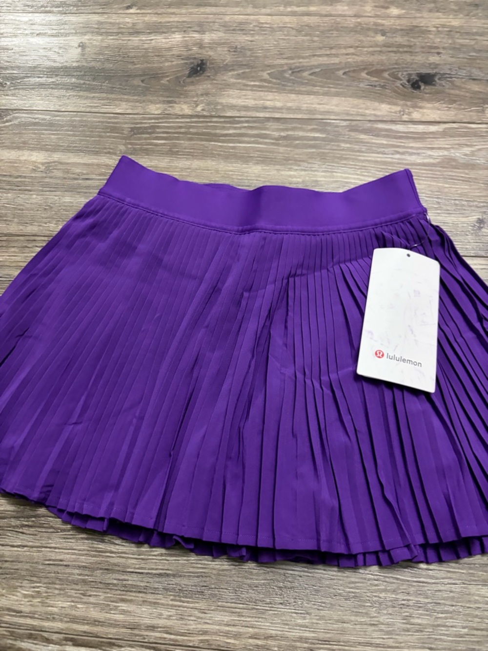 NWT Lululemon Varsity Pleated High-Rise Tennis Skirt 14” (College Purple) Size 4 - Picture 5 of 8